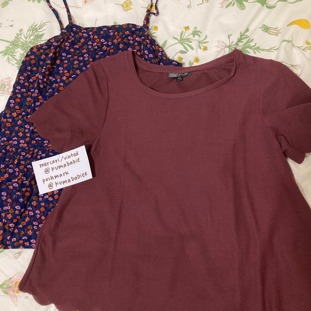 topshop and mossimo - set of 2 women’s tops